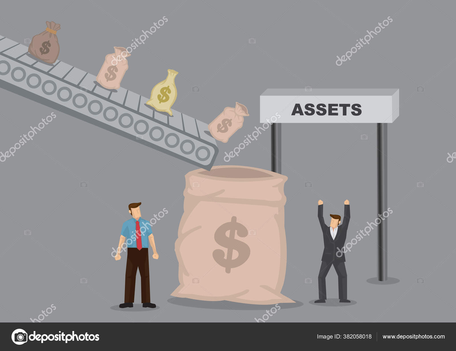 Bags Money Dropping Machinery Big Money Sack Cartoon Vector Illustration Stock Vector Image by ©hofred #382058018 Bags Money Dropping Machinery Big Money Sack Cartoon Vector Illustration Stock Vector Image by ©hofred #382058018