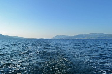 Lefkada adasından yelkenliyle ayrılıp Preveza 'ya gitmek..