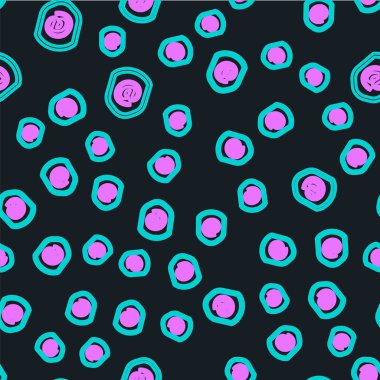 E- posta ve e-posta simgesine sahip çizgi kalkanı siyah arkaplanda izole edilmiş. Gardiyan. Güvenlik, güvenlik, koruma, gizlilik kavramı. Vektör İllüstrasyonu