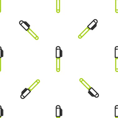 Satır Kalemi simgesi beyaz arkaplanda izole edilmiş kusursuz desen. Vektör İllüstrasyonu