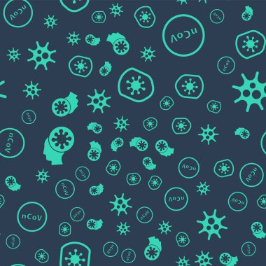 Kalkan 'ı virüsten, Corona virüsü 2019-nCoV' dan, insan ve virüsten ve virüsten koru. Vektör.