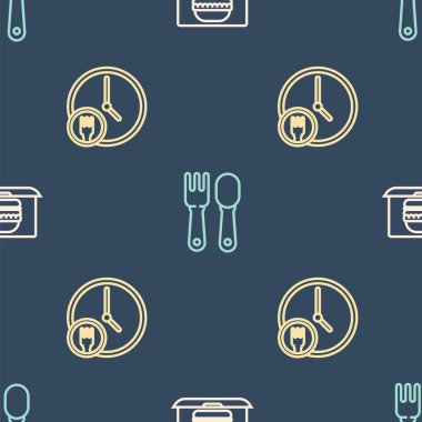 Hat çevrimiçi olarak hamburger siparişi ver, günün her saati ve çatal ve kaşıkla kusursuz bir düzen oluştur. Vektör