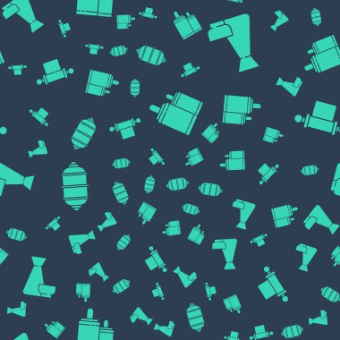 Havai fişek seti, Çin çay töreni, Çin kağıt feneri ve kararname, kağıt, parşömen, dikişsiz desen üzerine kaydırma. Vektör.