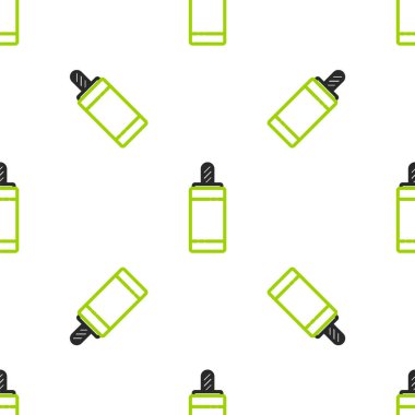 Firework simgesi beyaz arkaplanda izole edilmiş. Eğlence partisi anlayışı. Patlayıcı havai fişek sembolü. Vektör İllüstrasyonu.