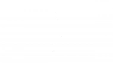 Beyaz arka planda siyah çizgi kremi ya da losyon kozmetik tüp ikonu izole edilmiş. Erkekler için vücut bakım ürünleri. 4K Video hareketli grafik canlandırması