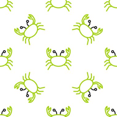 Hat Yengeci simgesi beyaz arkaplanda izole edilmiş. Vektör.