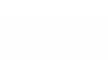 Beyaz arkaplanda yüz tanıma simgesine sahip siyah çizgi Smart evi. Yüz tanımlama simgesi. Yüz tanıma. Siber güvenlik kavramı. 4K Video hareketli grafik canlandırması