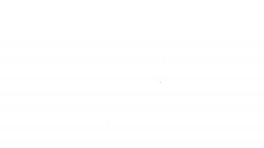 Beyaz arka planda siyah çizgili İsviçre çakısı ikonu var. Çoklu alet, çok amaçlı çakı. Çok fonksiyonlu bir alet. 4K Video hareketli grafik canlandırması