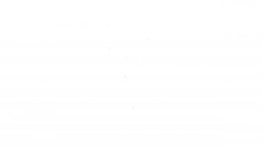 Siyah çizgi kokteyl ve alkol ikonu beyaz arka planda izole edilmiş. 4K Video hareketli grafik canlandırması