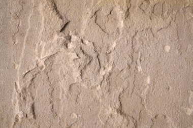 Kusursuz kahverengi kumtaşı dokusu. Kusursuz bej fayans arkaplan, yakın plan, üst görünüm