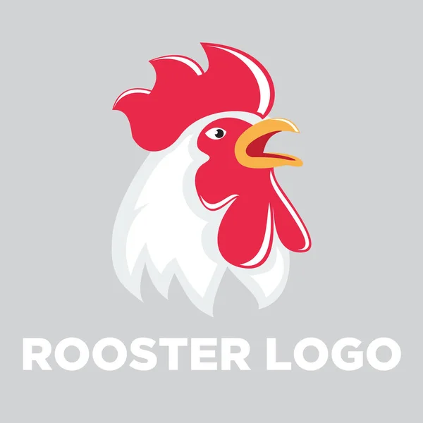 Rooster Logo Vector Design Modern — Stock Vector