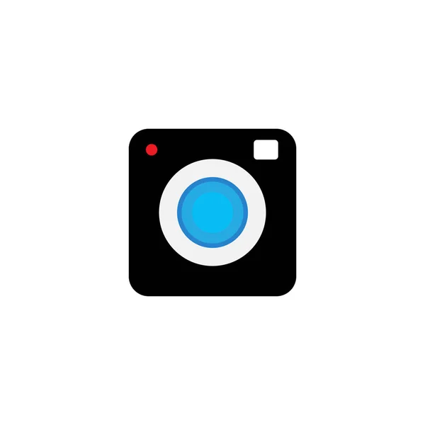 Camera Icon Logo Design Vector — Stock Vector