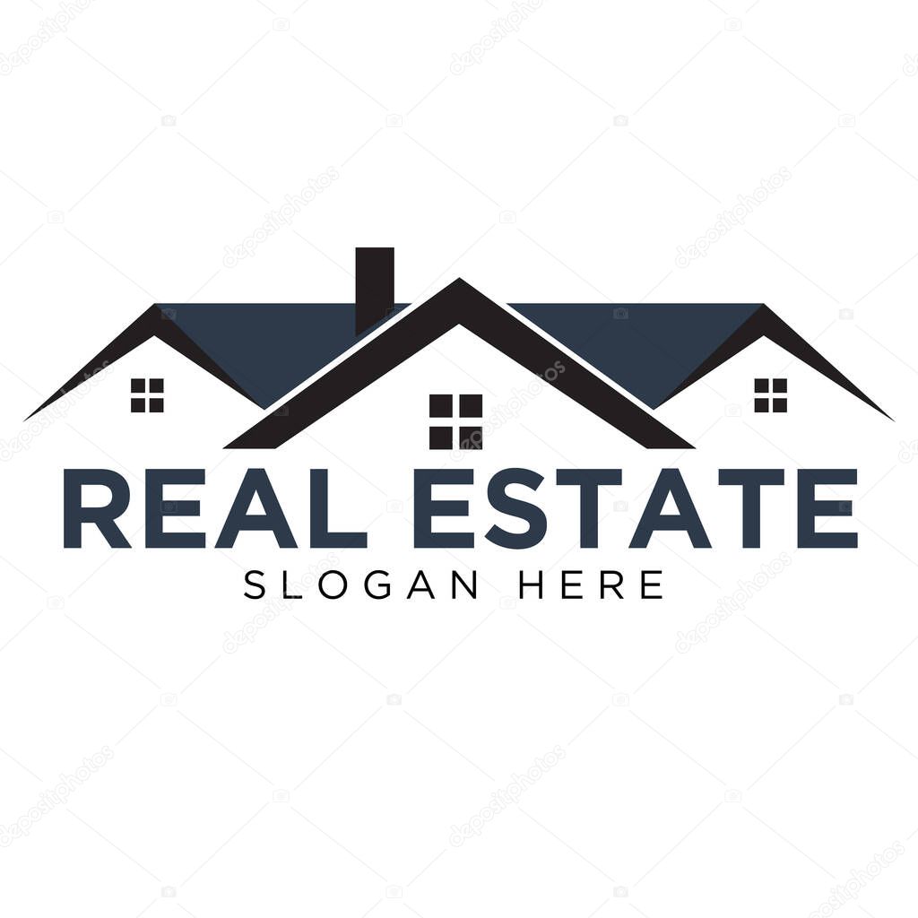 real estate logo design simple