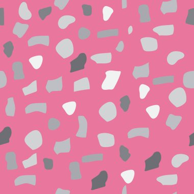 Terrazzo arka plan seamless modeli, vektör çizim tasarım