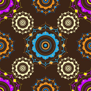 Vektör nötr, mavi ve pembe Damask dantelli çiçek deseni. Düğün törenleri, yıldönümleri, partiler, etkinlikler için karmaşık mandala dekorasyonları.