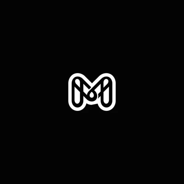 Créatif Lettre Initiale Logo Icône Conception Éléments Modèle — Image vectorielle