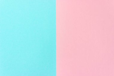 Soyut pastel mavi pembe kağıt dokusu. Renkli kağıt geometrik düz arkaplan