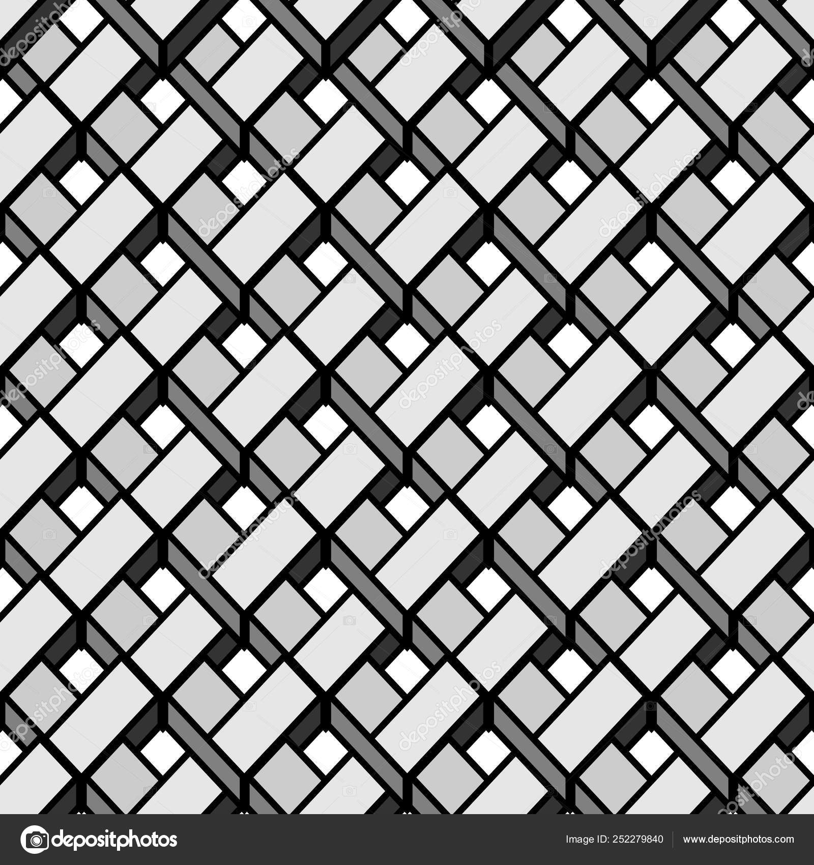 Seamless Geometric Pattern Grey Grid Stock Vector by ©Aenyeth 252279840, image size:1600x1700