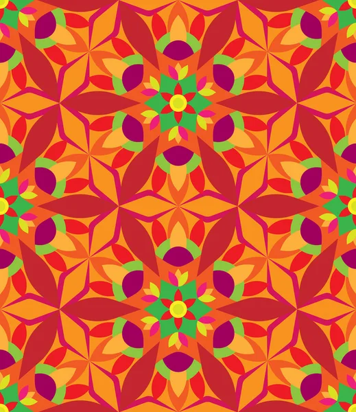 Kaleidoscope Geometric Colorful Seamless Pattern Abstract Vector Background — Free Stock Photo