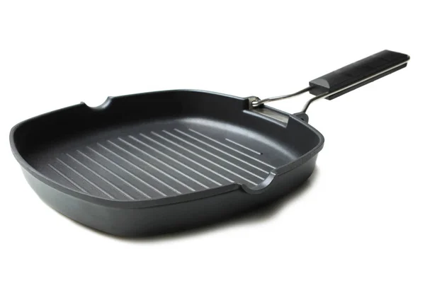 Nieuwe lege grill pan — Stockfoto