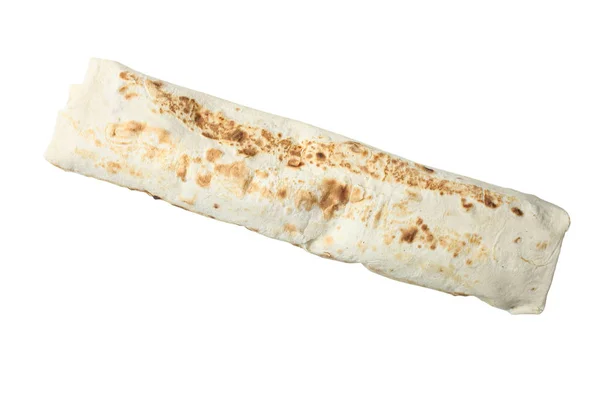 Doner kebab, shawarma w pita — Zdjęcie stockowe