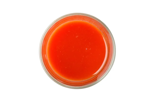 신선 한 토마토 주스 한잔 — 스톡 사진