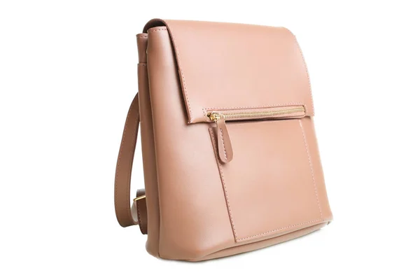 Mochila femenina beige — Foto de Stock