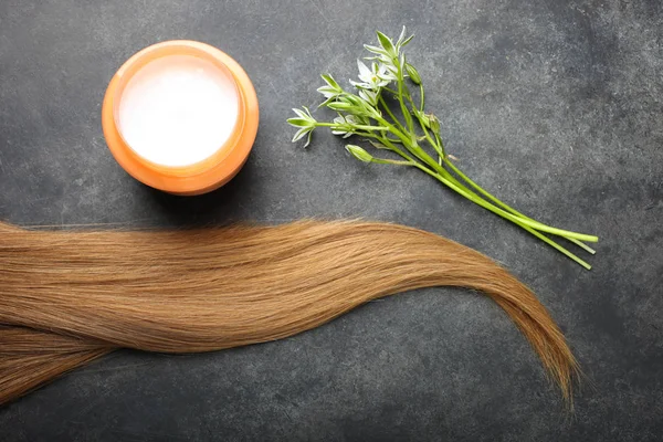 Cabelo feminino, bálsamo — Fotografia de Stock