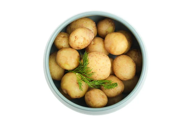 Patatas jóvenes hervidas — Foto de Stock