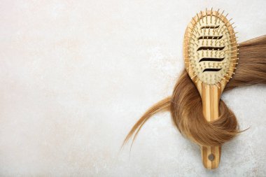 Kadın saç ve bambu saç fırçası bukle 