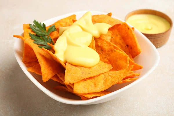Chips de nachos mexicanos —  Fotos de Stock
