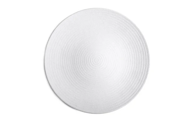 One clean round empty plate — Stock Photo, Image
