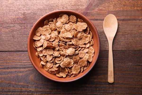 Dry cereal flakes — Stock Photo, Image