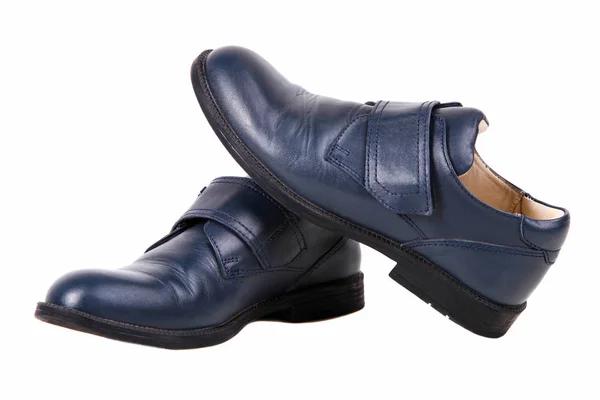 Zapatos clásicos de cuero negro —  Fotos de Stock