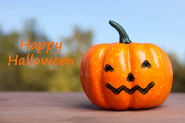 Cadılar Bayramı için dekoratif kabak 