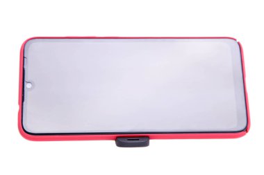 Akıllı telefon stantta. 