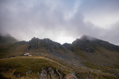 Karpat Dağı, Fagaras, Romanya ve Avrupa 'nın Dağ manzarası
