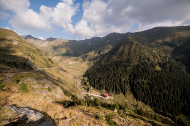 Karpat Dağı, Fagaras, Romanya ve Avrupa 'nın Dağ manzarası