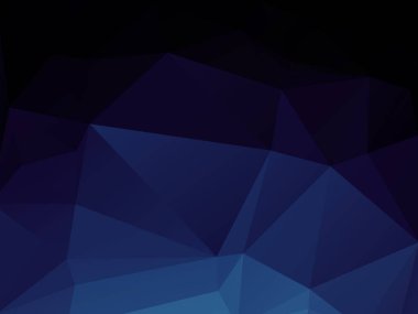 koyu mavi poligonal doku modern tarzı