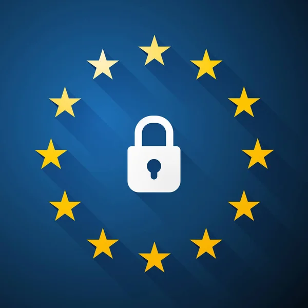 Gdpr 欧洲通用数据保护条例 — 图库矢量图片