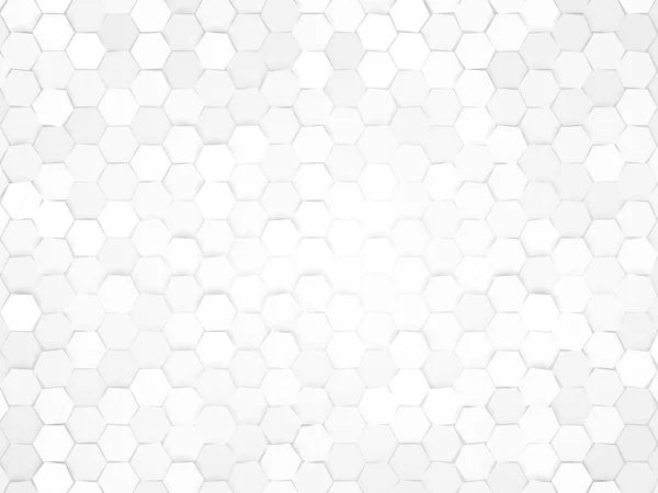 抽象的な灰色六角形デザインの背景 — ストックベクタ