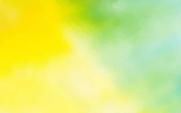 Abstrato Amarelo Verde Aquarela Fundo Pontilhado Design Gráfico — Vetor de Stock