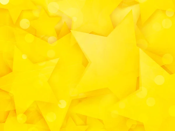 パーティーの背景に黄色の星 — ストックベクタ