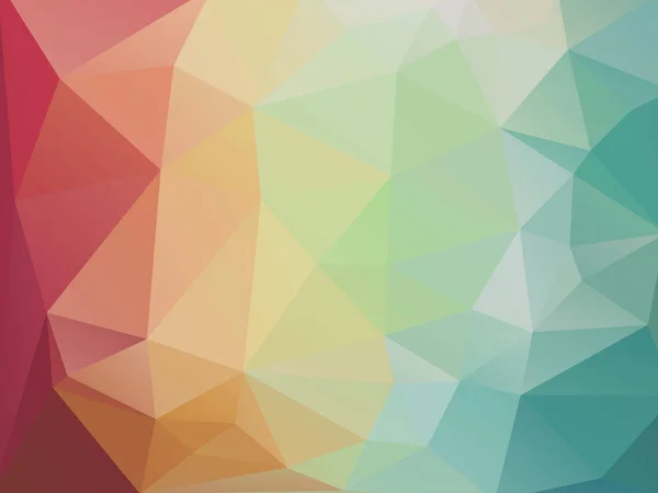 Abstrakte Geometrische Mosaik Hintergrund Pastellfarbe — Stockvektor