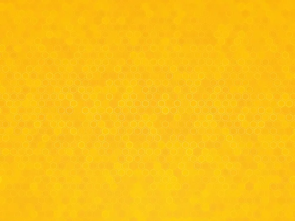 Texture Hexagonale Jaune Style Moderne — Image vectorielle