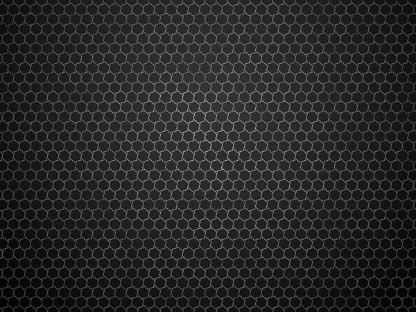 Abstract Dark Geometric Hexagon Pattern — Stock Vector