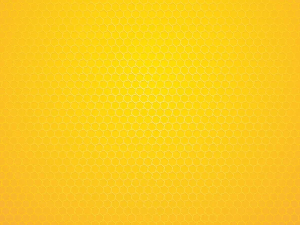 抽象黄色几何六边形背景 — 图库矢量图片