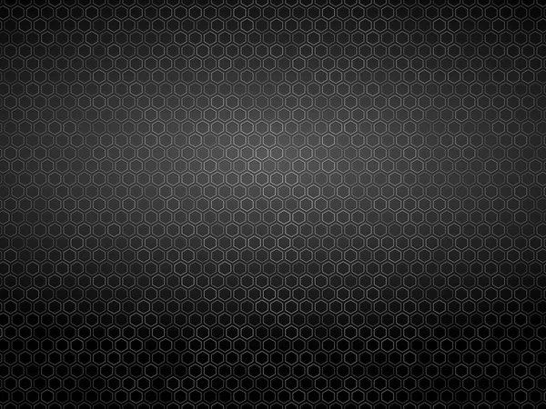 White Outline Hexagon Background — Stock Vector