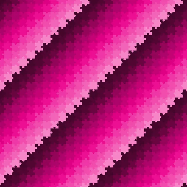 Ροζ Και Μοβ Ομαλή Διαγώνιο Ριγέ Μοτίβο Παζλ Εικονογράφηση Διάνυσμα — Διανυσματικό Αρχείο