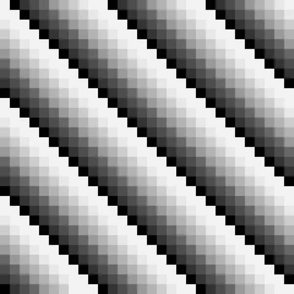 Черно Белый Абстрактный Бесшовный Пиксельный Рисунок Диагональ Пиксельное Искусство Векторная — стоковый вектор